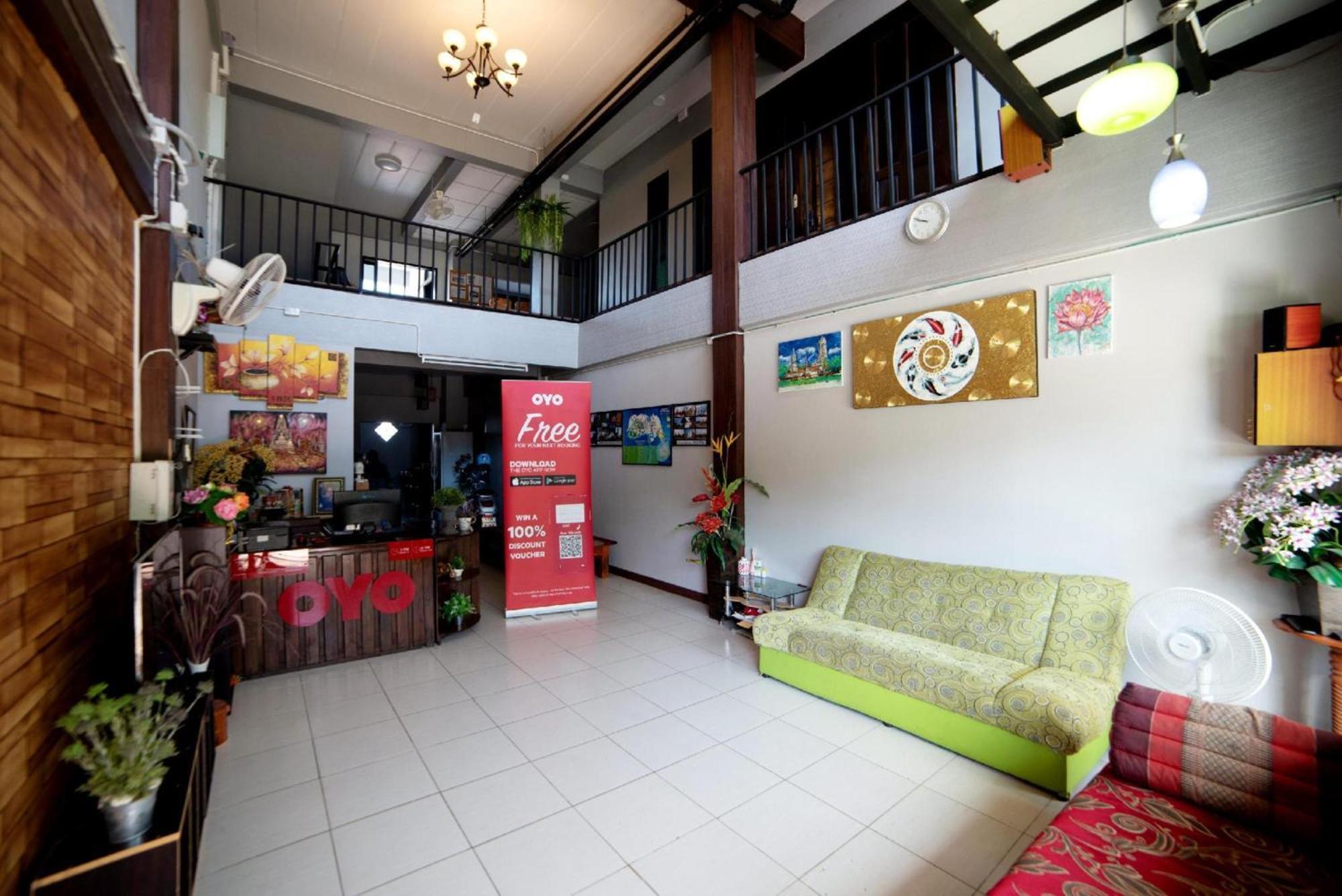 Oyo 465 Krung Kao Traveller Lodge Phra Nakhon Si Ayutthaya Exterior foto